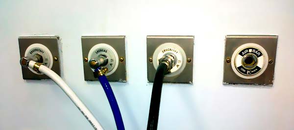 غرفة العمليات غازات التخدير