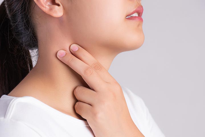 الغدد اللمفاوية في الرقبة